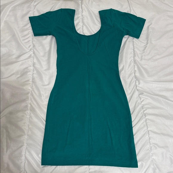 Green Bodycon Mini Dress - Picture 8 of 8